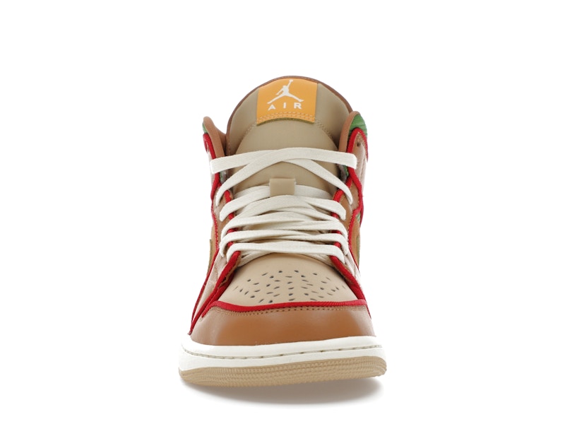 Jordan 1 Mid SE Cheeseburger