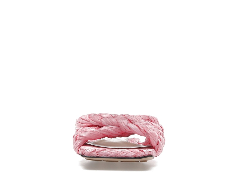 Bottega Veneta Raffia Stretch Flat Sandals Blossom (Women's)