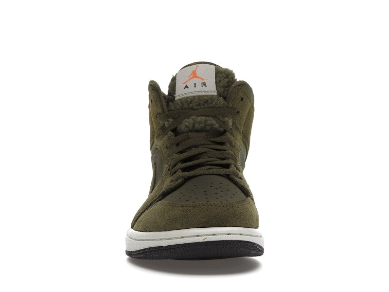 Jordan 1 Mid Olive Canvas (2018)