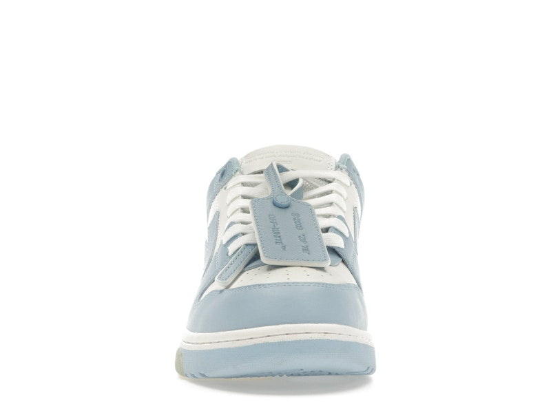 OFF-WHITE OOO Low Out Of Office Calf Leather White Light Blue