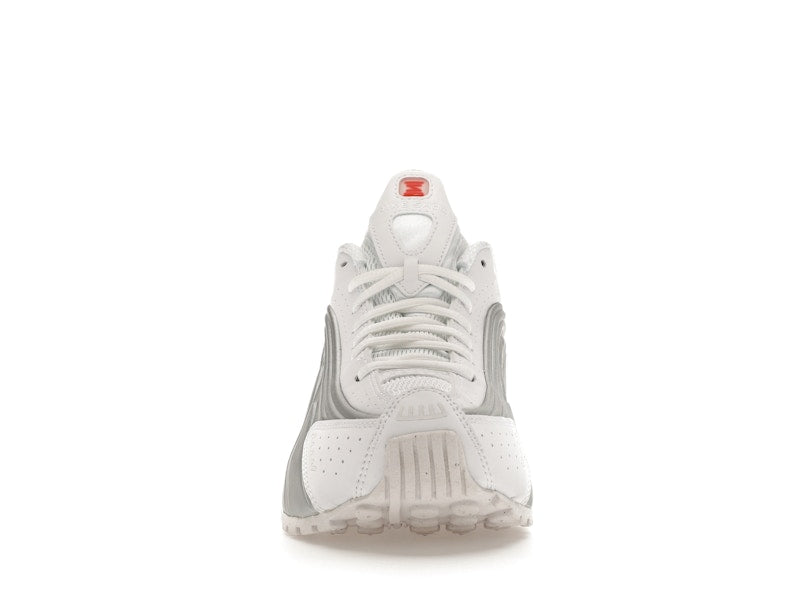 Nike Shox R4 White Metallic Silver (Women's)