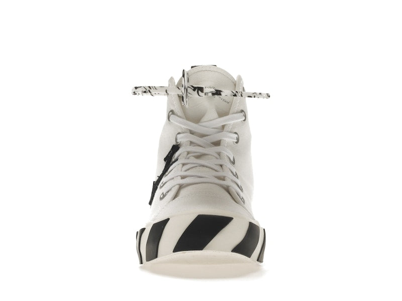 OFF-WHITE Vulcanized Mid Top White Black