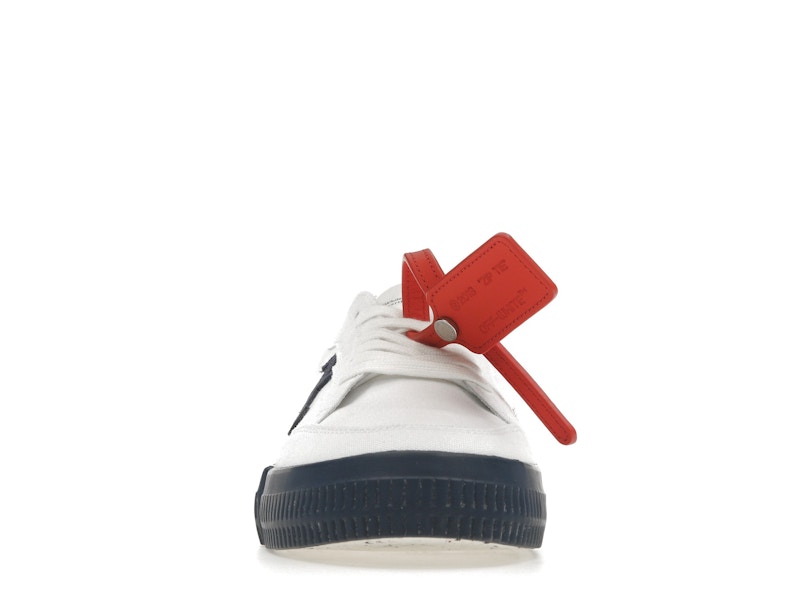 OFF-WHITE Vulcanized Low White Blue Canvas