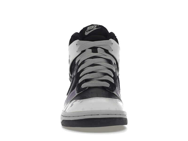 Nike Dunk High Splatter Black White Purple (Women's)