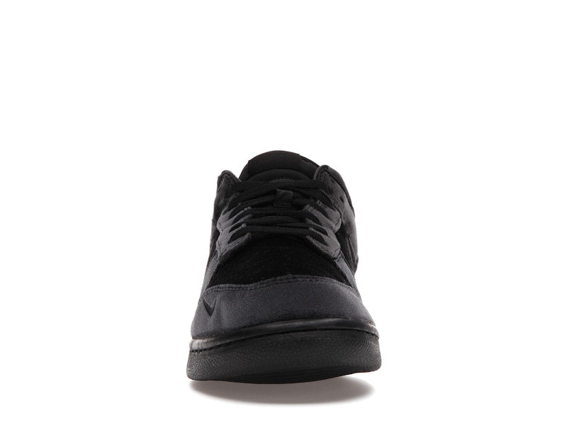 Nike Dunk Low Dover Street Market Triple Black Velvet