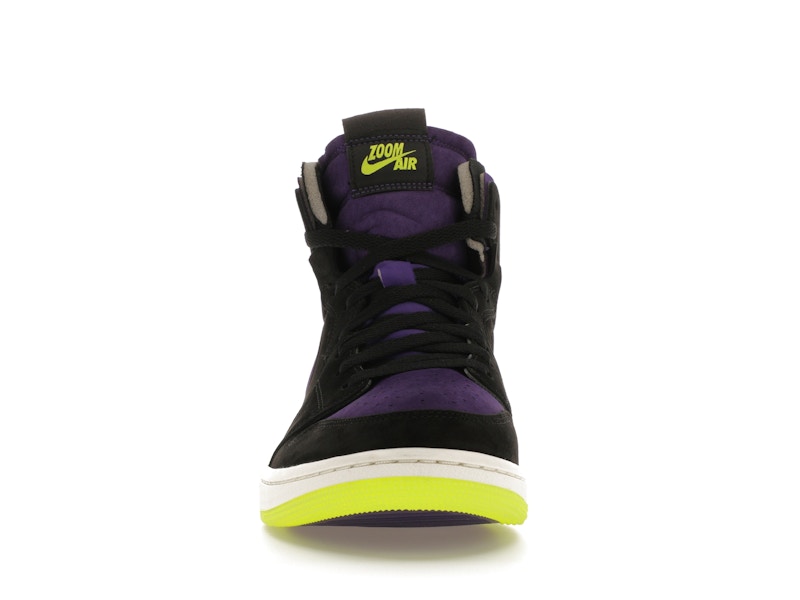 Jordan 1 High Zoom Air CMFT Black Court Purple Lemon Venom (Women's)