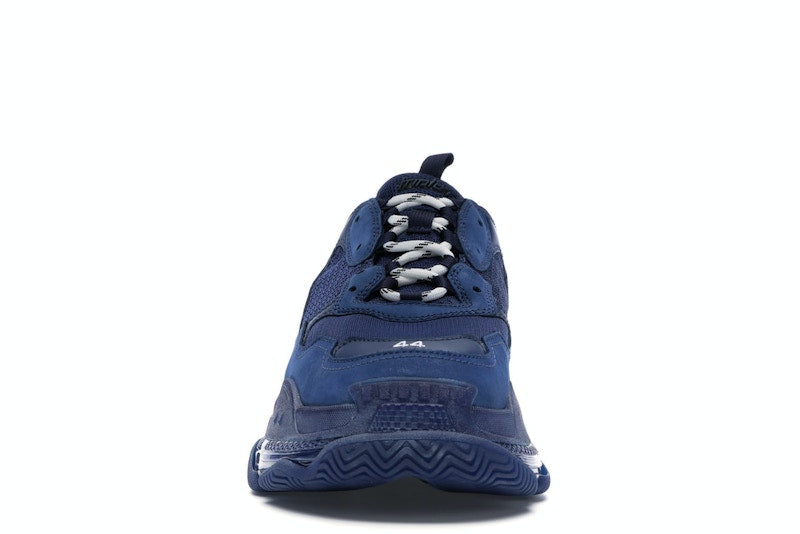 Balenciaga Triple S Clear Sole Navy