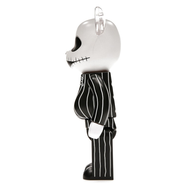 Bearbrick x Disney Tim Burton's The Nightmare Before Christmas Jack Skellington 100% & 400% Set