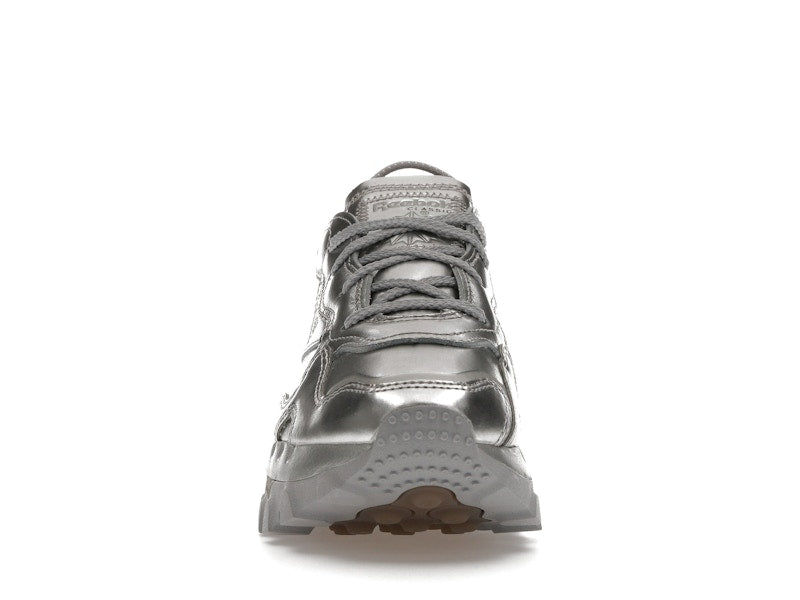 Reebok Classic Leather Cardi B Silver Metallic (Women's)