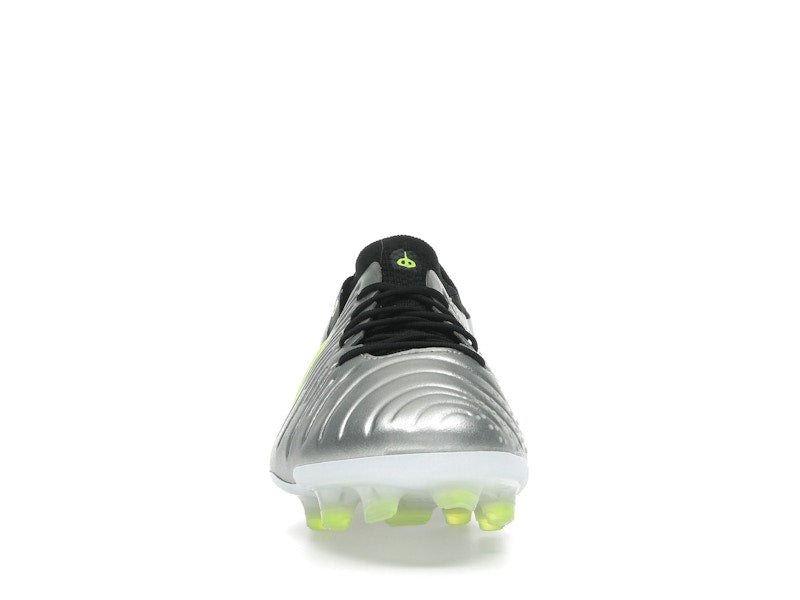Nike Tiempo Legend 10 Elite FG Metallic Silver Volt Black