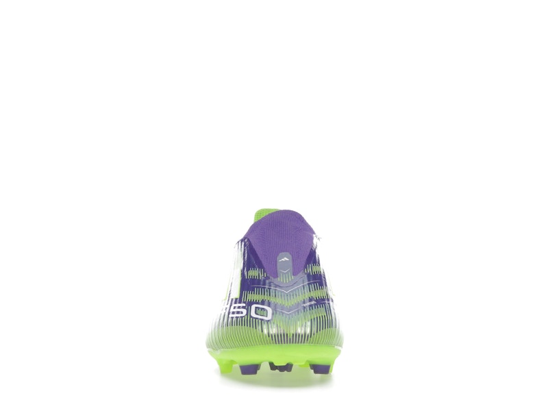 adidas F50 League Laceless FG/MG Purple Rush Cloud White Lucid Lemon (GS)