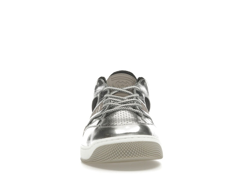 Gucci Basket Low Silver Black