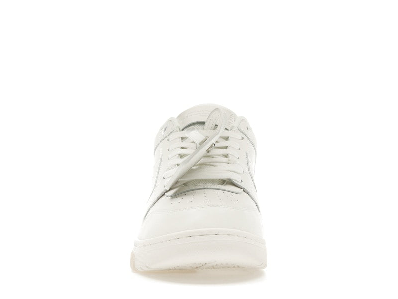 OFF-WHITE Out Of Office OOO Low Tops Triple White