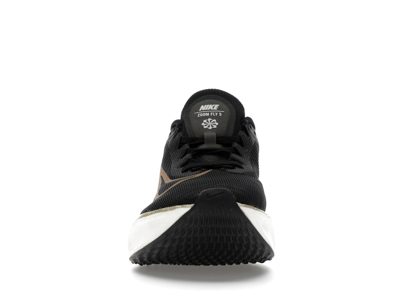 Nike Zoom Fly 5 Black Metallic Gold Grain