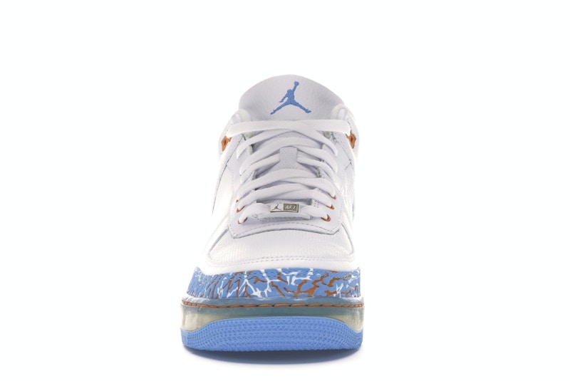 Jordan AJF 3 White University Blue Sunset