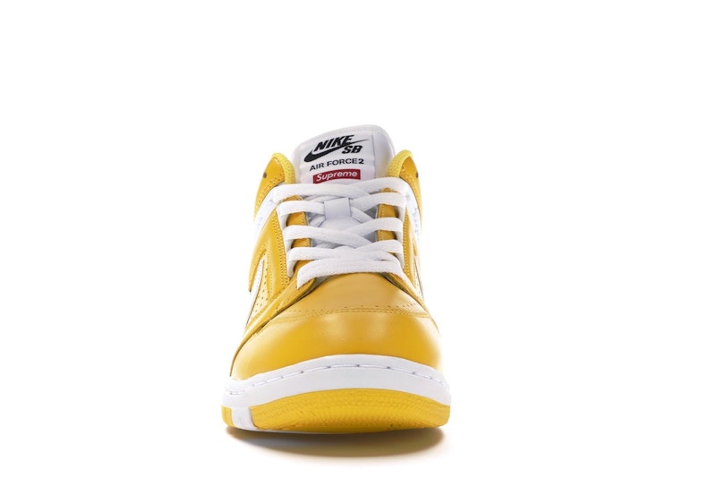 Nike SB Air Force 2 Low Supreme Yellow