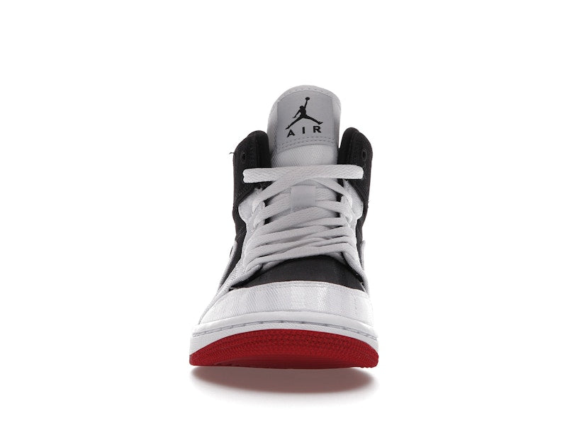 Jordan 1 Mid SE Utility Canvas White Black Gym Red (Women's)