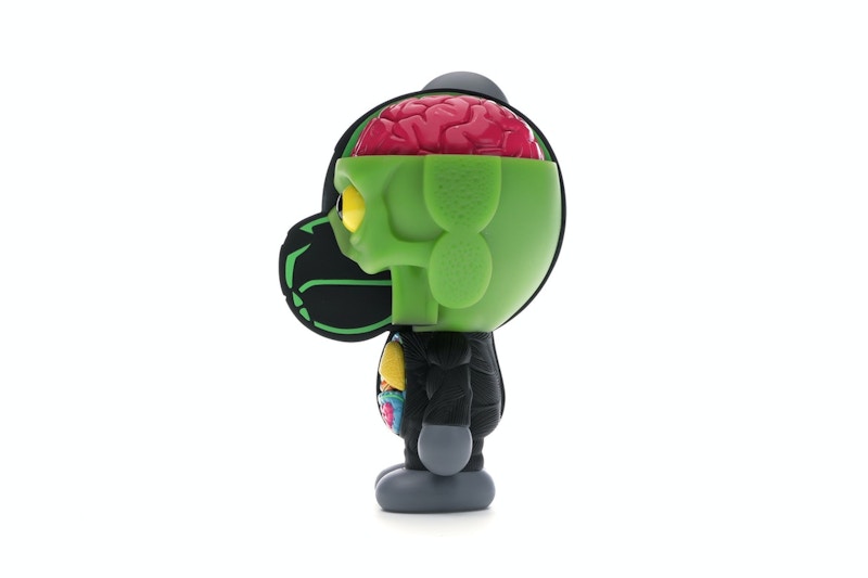 KAWS Bape Dissected Baby Milo Vinyl Figure Black