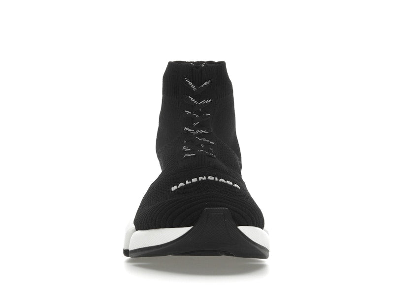 Balenciaga Speed 2.0 Lace Up Black White