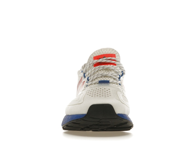 adidas ZX 2K Boost White Solar Red Blue