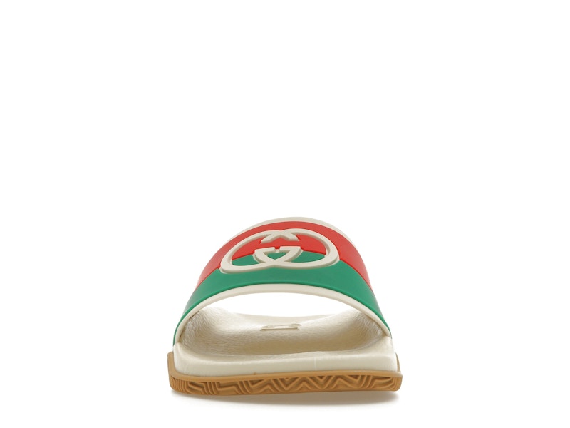 Gucci Slides Interlocking G Orange (Women's)
