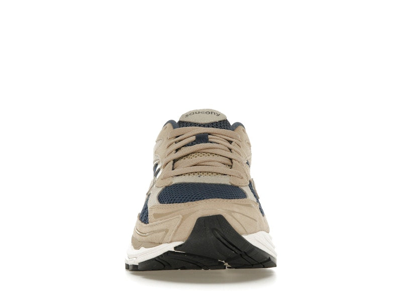 Saucony ProGrid Omni 9 Premium Beige Navy Blue