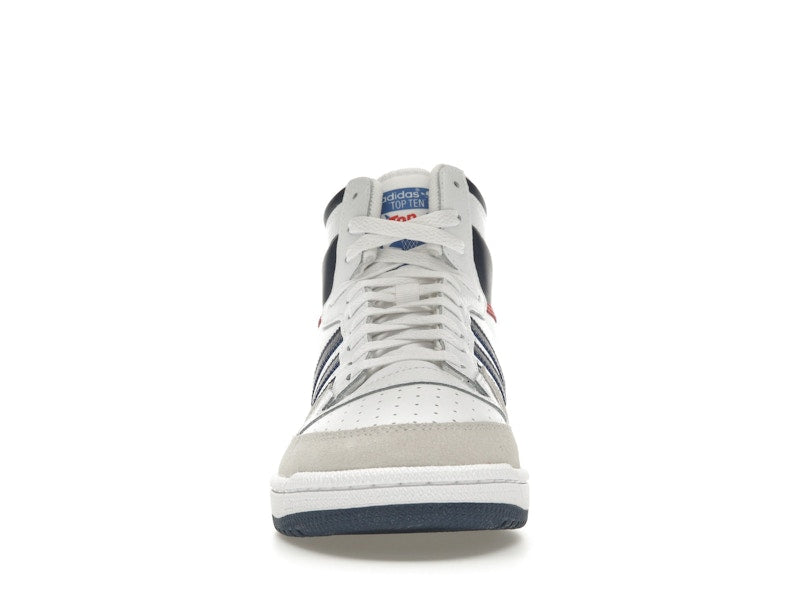 adidas Top Ten Hi White Navy Red
