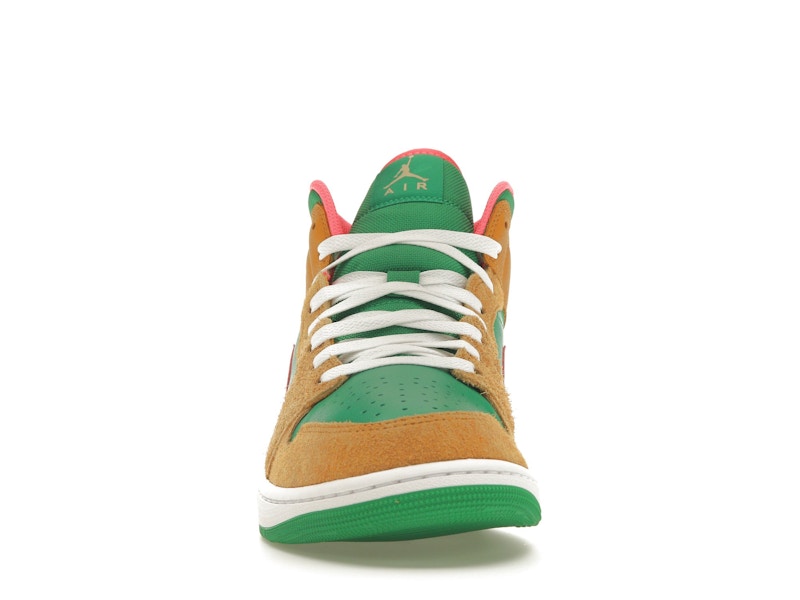 Jordan 1 Mid SE Wheat Watermelon