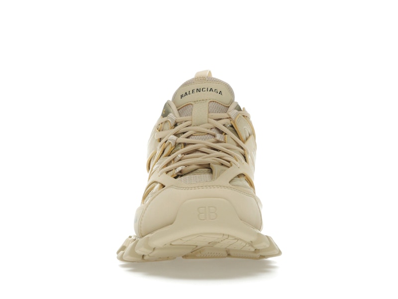 Balenciaga Track Beige Metallic Gold