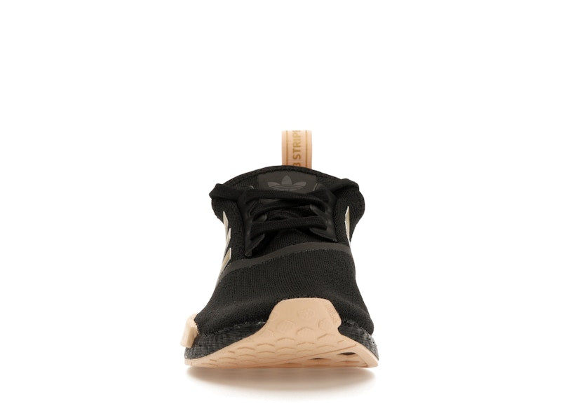 adidas NMD R1 Black Gold Metallic Halo Amber (Women's)