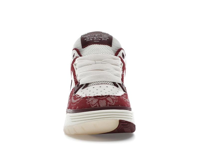 AMIRI MA-1 Bandana Denim Burgundy