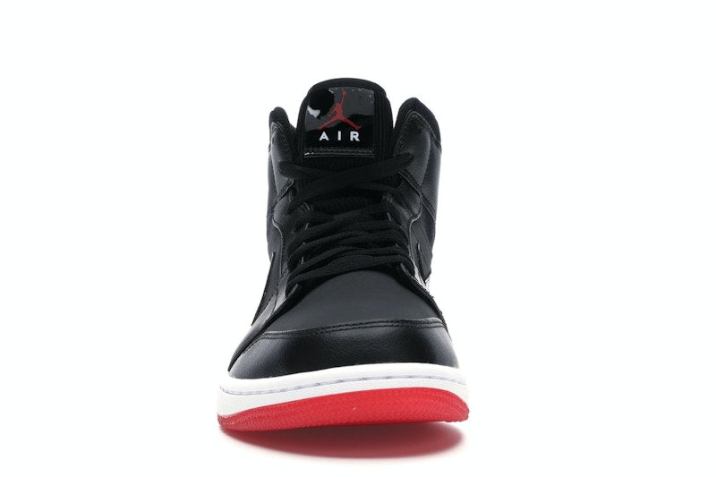 Jordan 1 Mid Black University Red