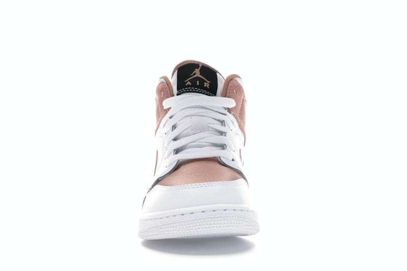 Jordan 1 Mid White Rose Gold (GS)