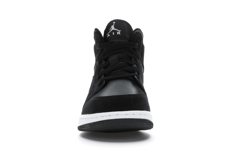 Jordan 1 Mid White Black Grey (GS)