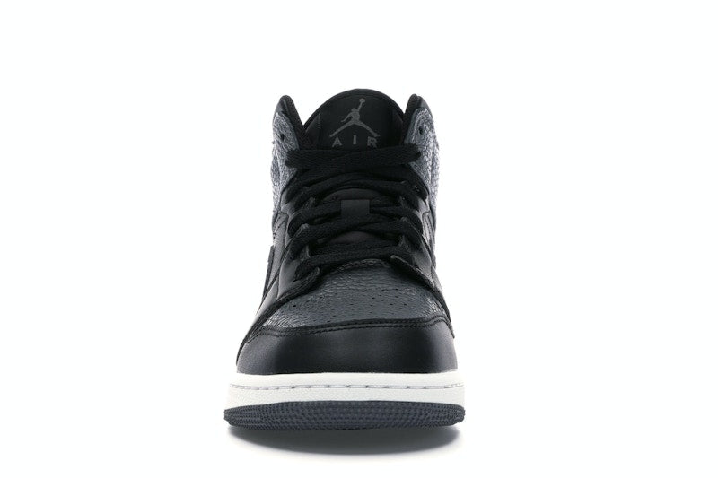 Jordan 1 Mid Black Dark Grey (GS)