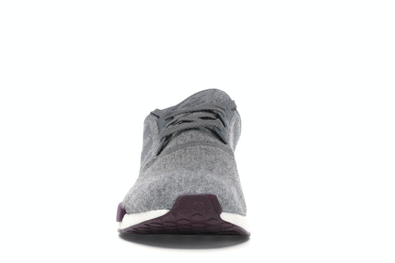 adidas NMD R1 Wool Grey Four Maroon