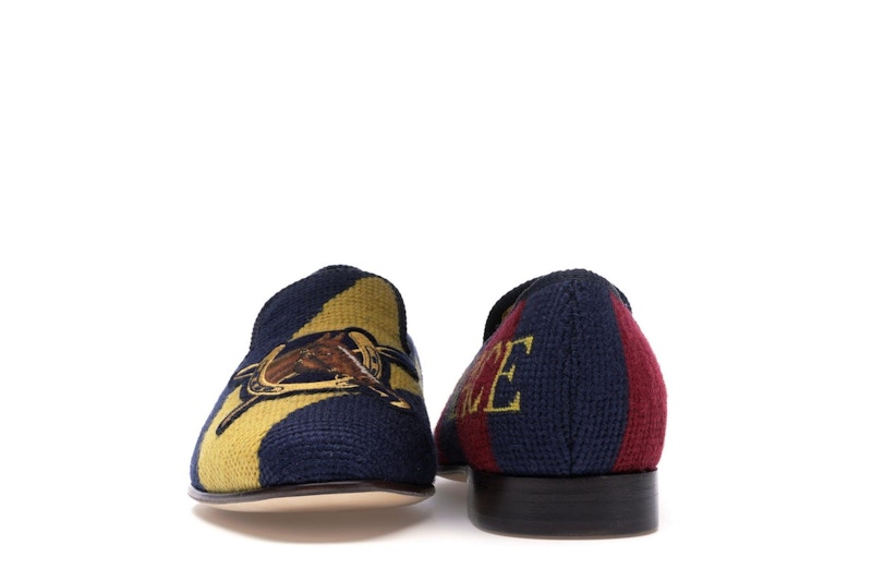 Ralph Lauren Formal Slipper Palace Engineered Equestrian Print