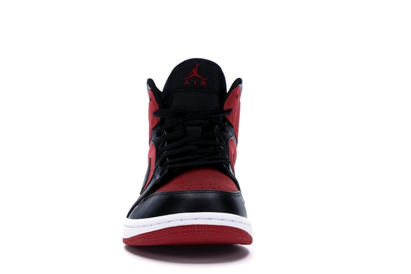 Jordan 1 Mid Gym Red Black
