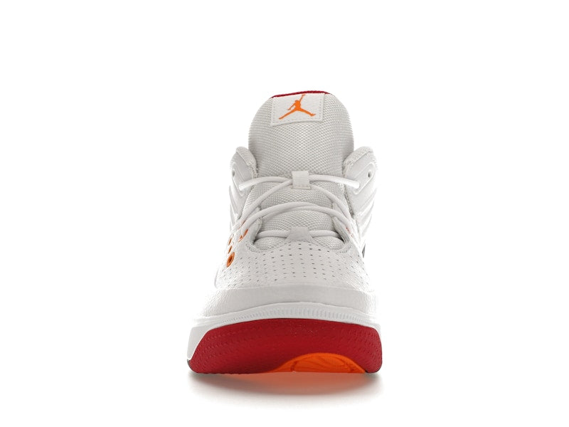 Jordan Max Aura 5 White Cardinal Red