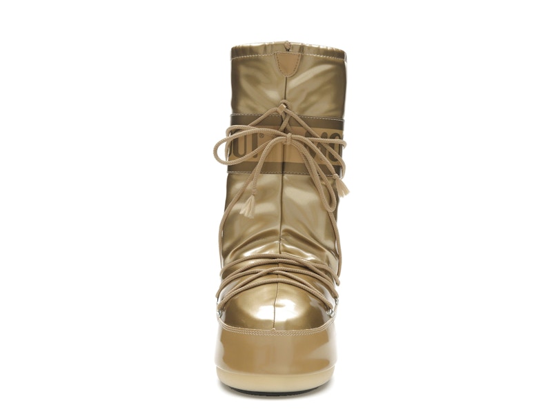 Moon Boot Icon Vinile Boot Metallic Gold