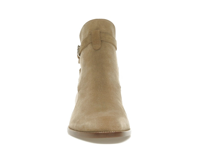 Saint Laurent Wyatt Jodhpur Boot Tobacco Suede