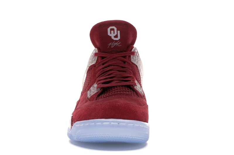 Jordan 4 Retro Oklahoma Sooners PE