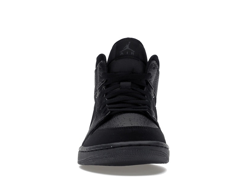 Jordan 1 Mid Black Dark Smoke Grey