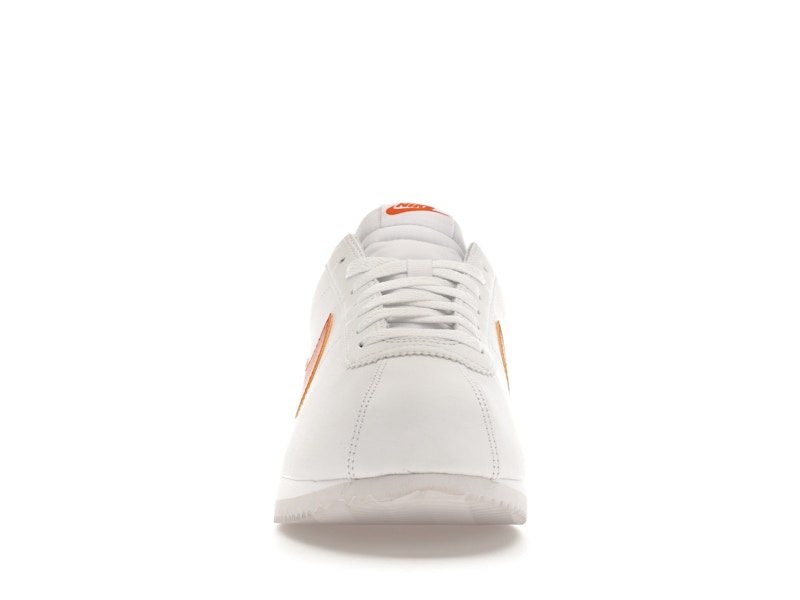 Nike Cortez White Campfire Orange