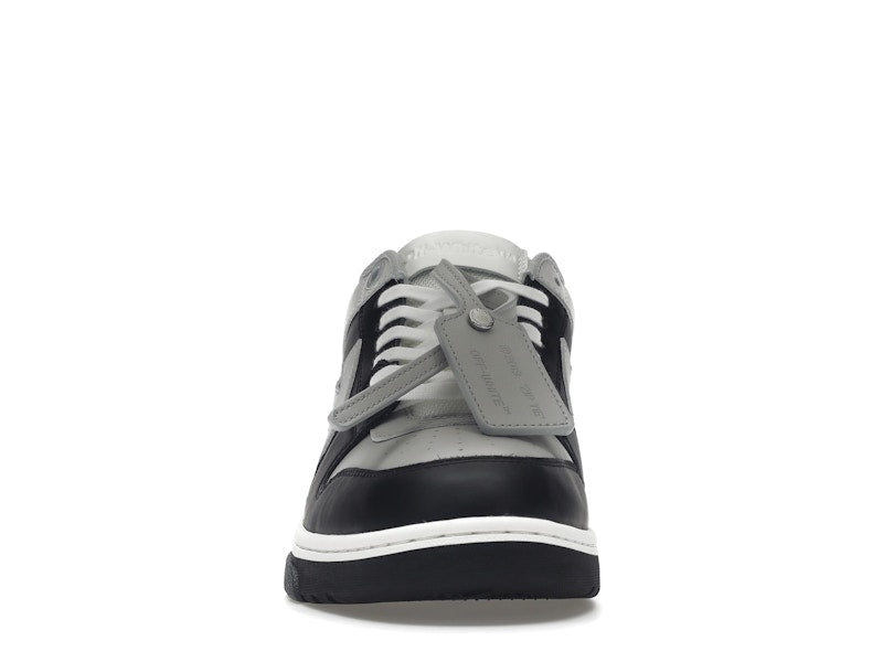 OFF-WHITE Out Of Office OOO Low Tops Light Grey Black