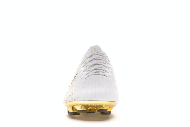 Nike Vapor 12 Elite SE FG White Metallic Gold