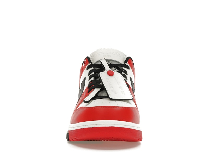 OFF-WHITE Out Of Office OOO Low Tops Red Black (2024)