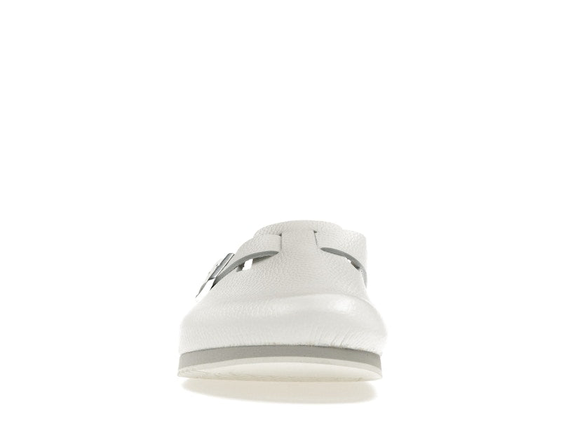 Birkenstock Boston Super Grip Leather White
