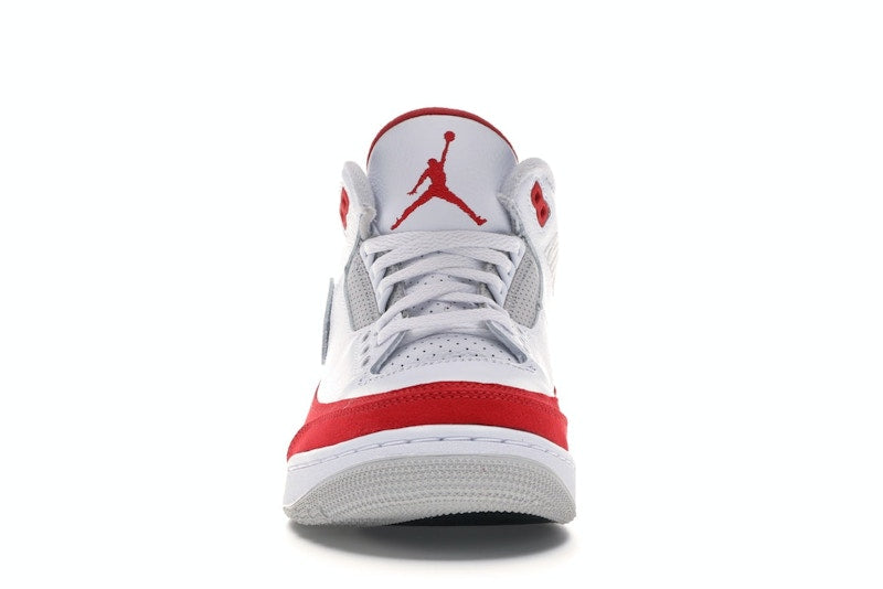 Jordan 3 Retro Tinker White University Red