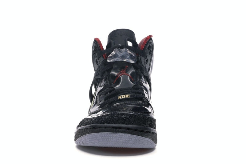 Jordan Spizike Stealth / Black Patent